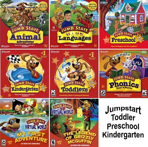 Jumpstart kindergarten games - lasopala
