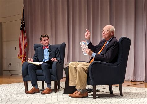 Phil Gramm Visits Texas A&M