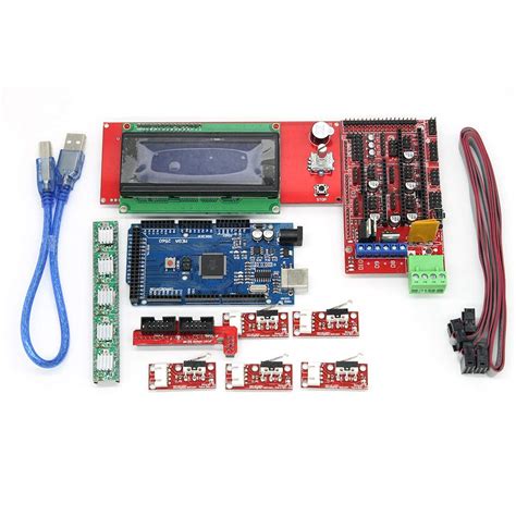 WOWOONE CNC 3D Printer Kit for Arduino Mega 2560 R3 RAMPS 1.4 ...