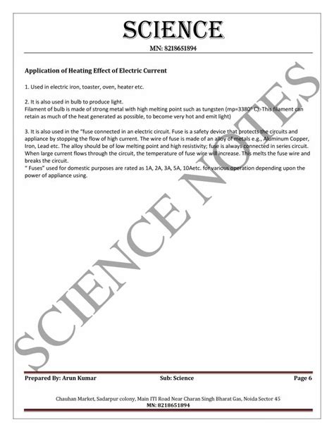 Detailed Class 10th Science Note 的图像结果