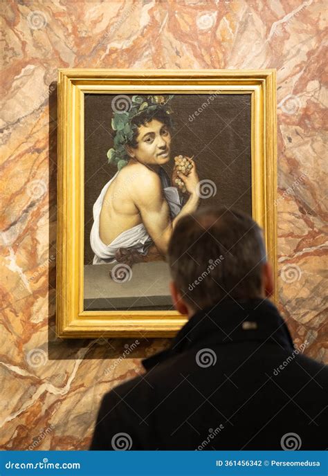 Rome, Italy - Self-portrait As the Sick Bacchus by Caravaggio, 1593 ...