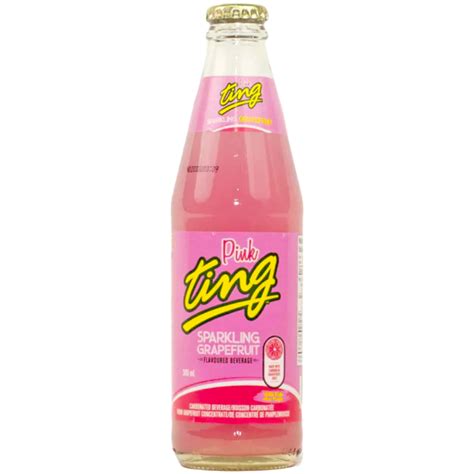 Ting, a memorable carbonated grapefruit drink