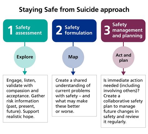 Staying safe from suicide: Best practice guidance for safety assessment, formulation and ...