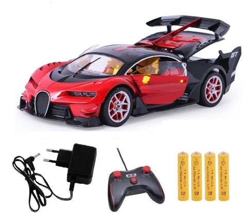 Kidszone remote control car for kids toys buggati style rechargeable ...