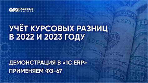 Учёт курсовых разниц в 2022 и 2023 году. Как применять 67-ФЗ? Практика ...
