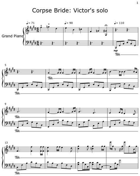 Image result for Corpse Bride Piano Solo