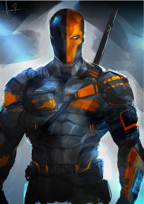 Deathstroke by Rose Davies | Deathstroke, Dc deathstroke, Comic villains