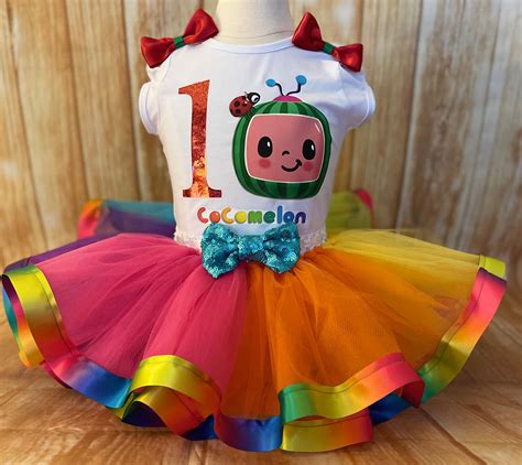 Cocomelon Tutu, Cocomelon Birthday Outfit | Little Ladybug Tutus