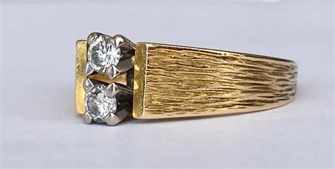 18 Kt. Yellow Gold Ring with 0.22 Ct Diamonds For Sale at 1stDibs | stella may oldham vincent ...