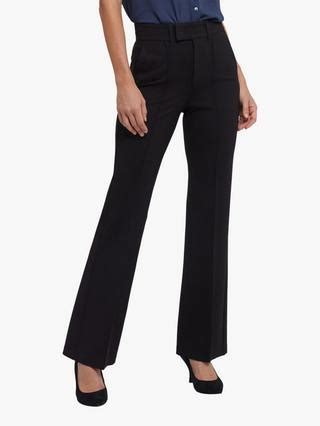 NYDJ High Rise Bootcut Trouser, Black