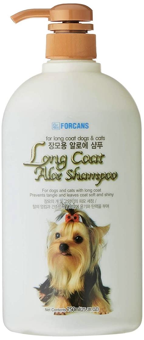 Buy Forcans Long Coat Aloe Shampoo for Dog & Cat Shampoo-750ml Online ...