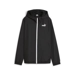 Promo PUMA Jaket Windbreaker Solid Wanita Essentials Black-All Black ...