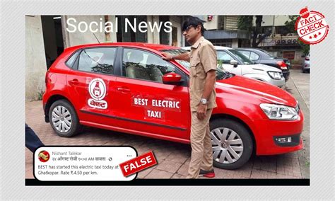 No, BEST Has Not Launched Electric Taxi Service In Mumbai