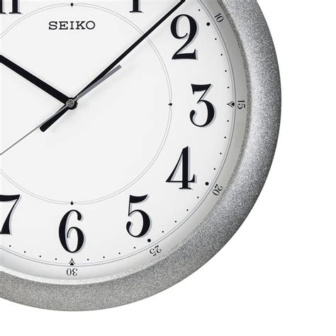 SEIKO ONLINE STORE QXA754S Silver Case Wall Clock – SEIKO CLOCKS INDIA