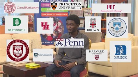 Tomball teen accepted to 15 colleges, credits dad for discipline ...