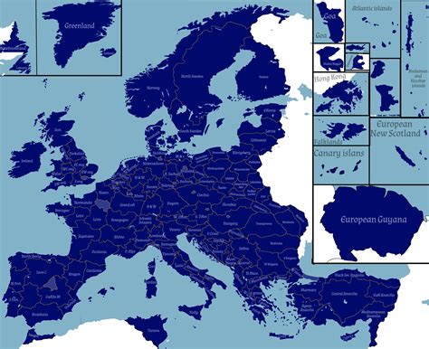 The European Federation (no lore) : r/imaginarymaps