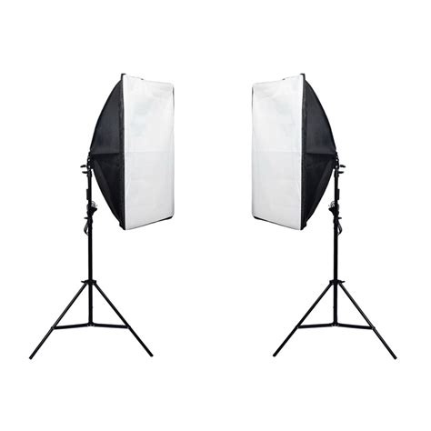 Segolike 2Piece 135W Professional Photography Softbox with E27 Socket ...