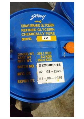Liquid Glycerin - Refined Glycerine Liquid Trader - Retailer from Hyderabad