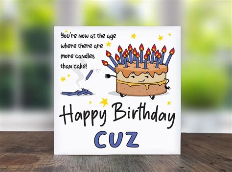 You Are Now at the Age Where There Are More Candles Than Cake!..happy ...