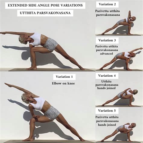 Extended side angle pose variations – Artofit
