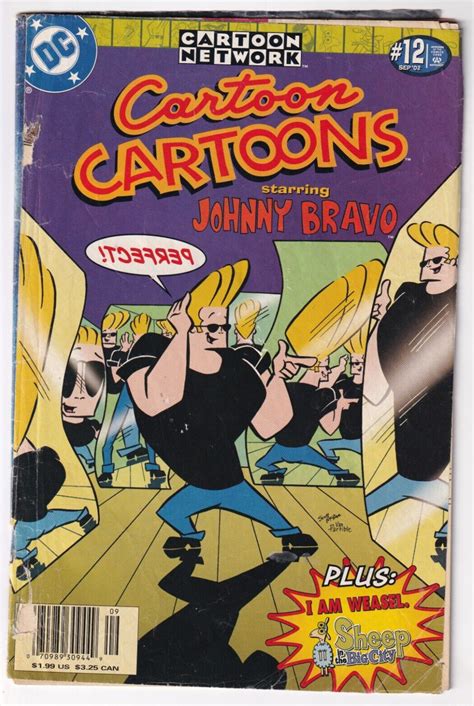 Cartoon Cartoons # 12 Johnny Bravo September 2002 DC Cartoon Network ...