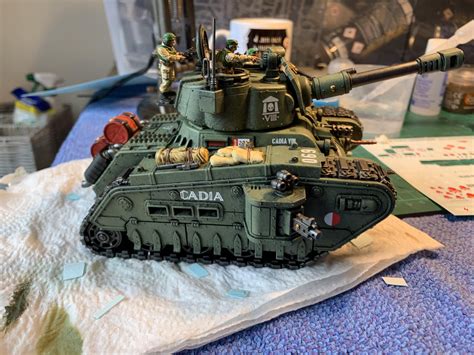 Rogal Dorn Tank finished : r/TheAstraMilitarum