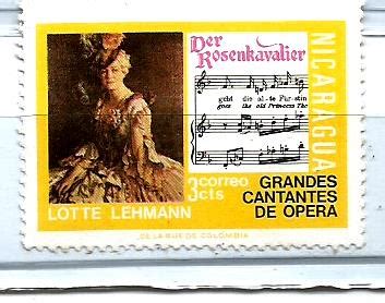 Stamps on Opera Singers – Nicaragua 1975 – Stamp Digest
