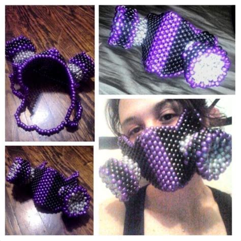 Image result for Kandi Gas Mask Tutorial