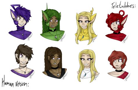 Teletubbies Fanart (+human version) by OxygenCz666 on DeviantArt