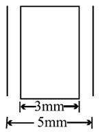 Separation between the plates of a parallel plate capacitor is 5 mm ...