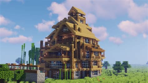 Image result for Rustic Minecraft Mansion Tutorial