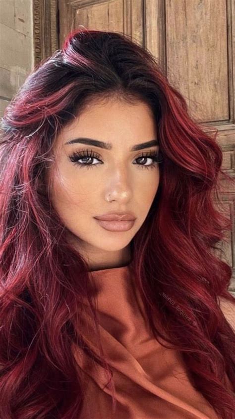 20+ Burgundy Hair 2024 Going Viral on Pinterest 47 | Wine red hair ...