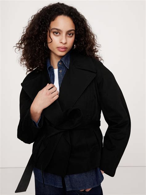 Short Trench Coat | Banana Republic