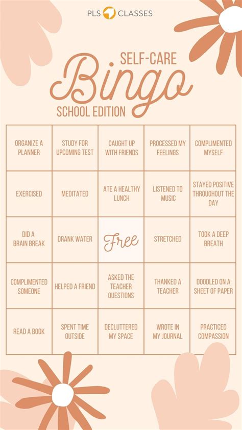 Free printable self care bingo game 25 ideas – Artofit
