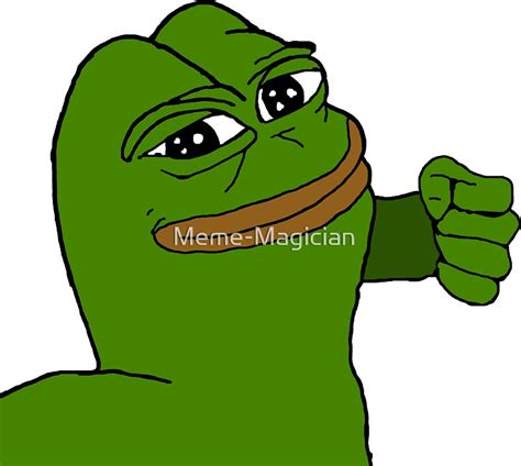 Pepe Punching Meme Template
