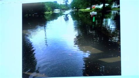 Residents along Florence road discuss flooding concerns with city council