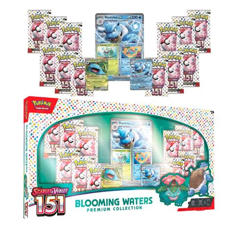 Pokemon TCG 151 Blooming Waters Premium Collection Ingles – PokePeru Store