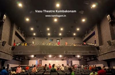 Thanjavur District Theatres, List of Cinema Theaters in Thanjavur District