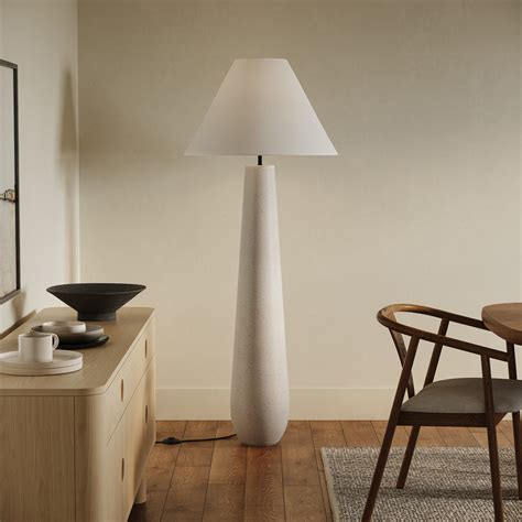 Pilar Floor Lamp - White Terrazzo | White floor lamp, Floor lamps ...