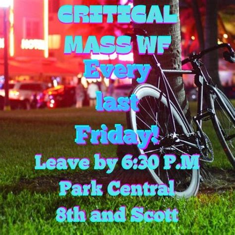Critical Mass WF June, Downtown Wichita Falls, 28 June 2024 | AllEvents.in
