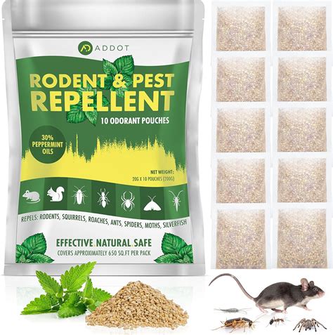 Amazon.com: ADDOT Rodent Mouse Repellent Indoor - Powerful Pest ...