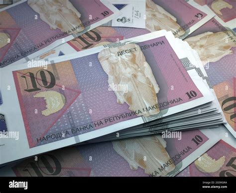 Macedonia denar currency hi-res stock photography and images - Alamy