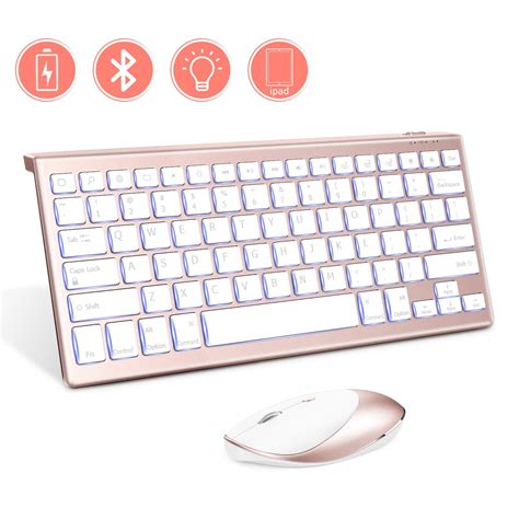 Jelly Comb Bluetooth Rechargeable Keyboard and Mouse India | Ubuy