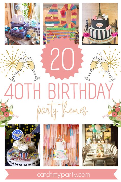 Surprise 40th Birthday Party Themes