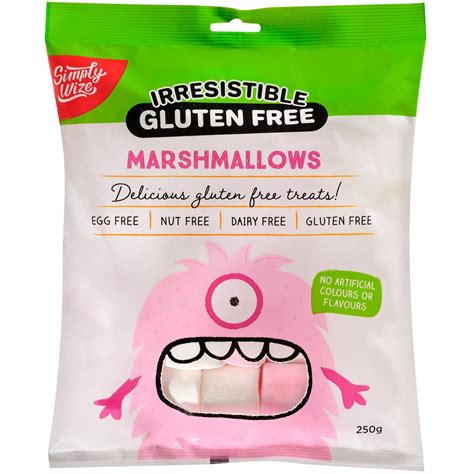 Irresistible Gluten Free Marshmallows - 250g • Simply Wize