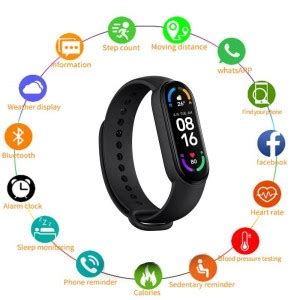 Bashaam K157 PRO FITNESS TRACKER SLEEP TRACKER SMART BAND BALCK (Pack ...