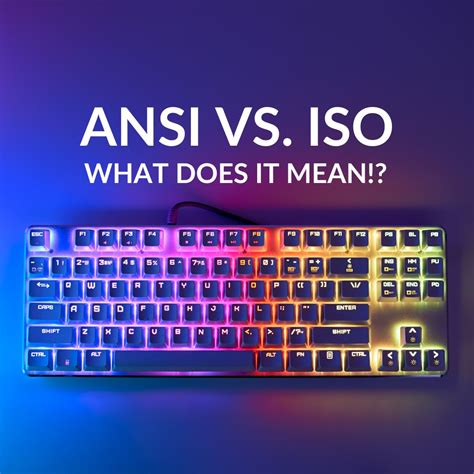 US ANSI vs British ISO Keyboards - What's the Difference?!