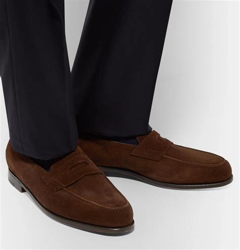 Mens Suede Loafers Wide Fit at Stephanie Watt blog