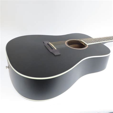 Donner DAG-1B Cutaway 6-String Acoustic Guitar - Black (Local Pick-Up Only)
