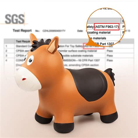 Buy EVERICH TOY Bouncy Animals Hopper, Inflatable Bouncing Horse Hopper ...